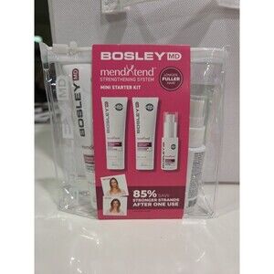 Bosley MendXtend Starter Kit - Strengthening Shampoo/Conditioner & Leave-in